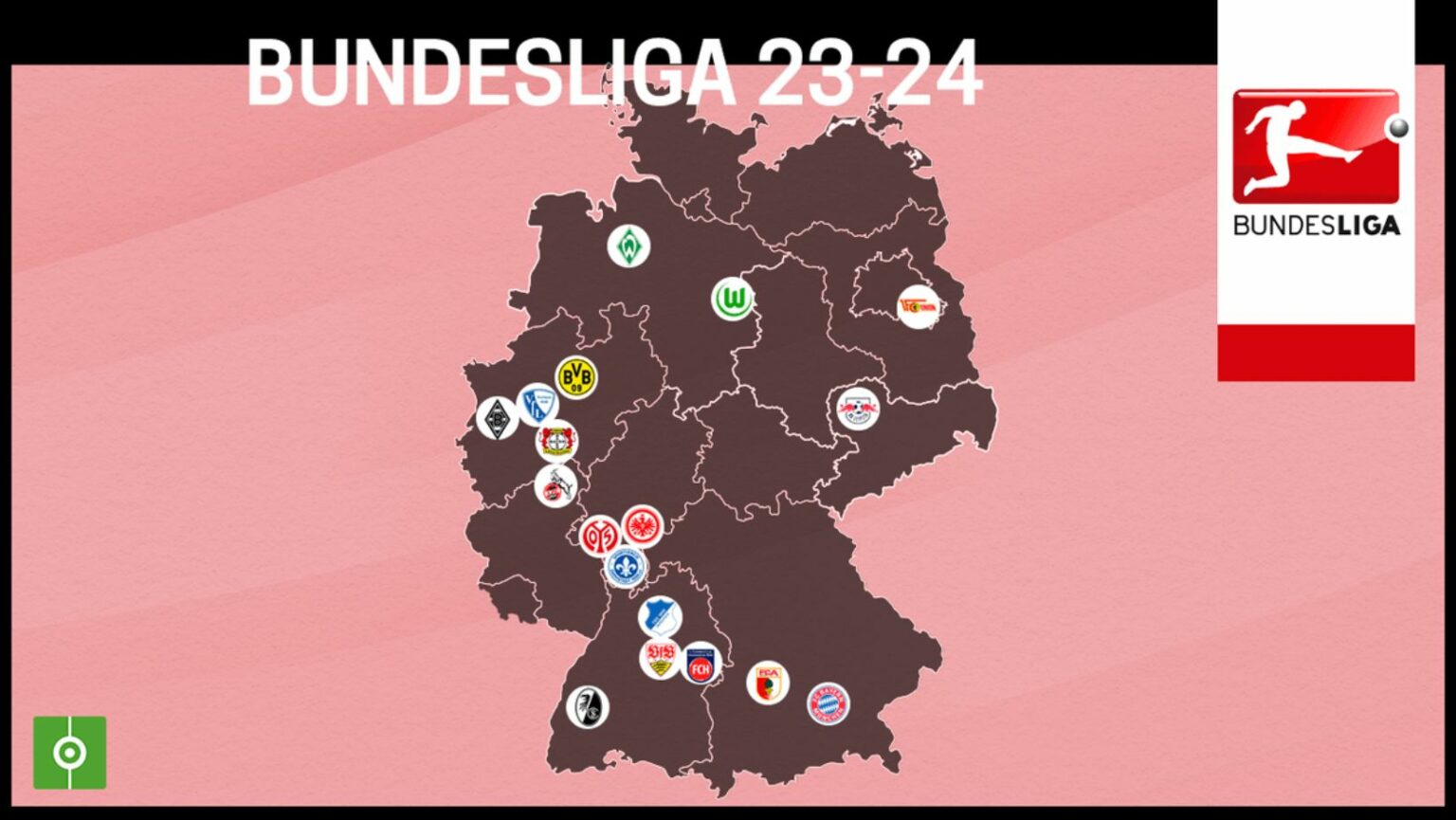 Explore the Ultimate Map of Bundesliga Football Clubs: History ...