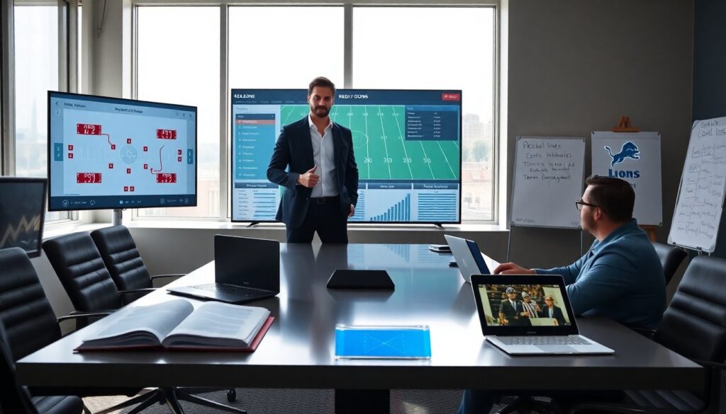 advanced analytics redzonegross lions game
