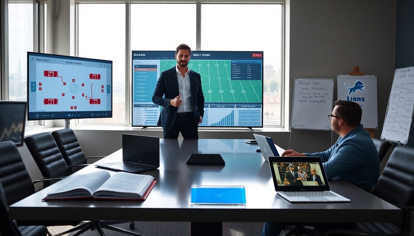 advanced analytics redzonegross lions game